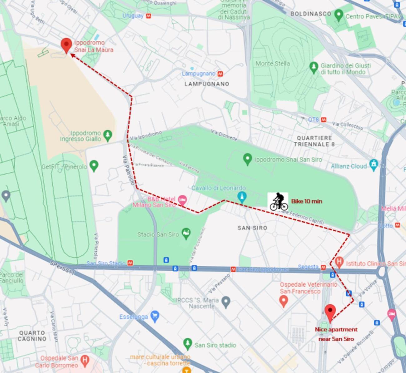 San Siro Comfort Apartment In ميلان المظهر الخارجي الصورة